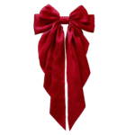 Dramatic Crimson French Barrette
