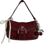 Coquette Grunge Cherry & Ribbon Purse